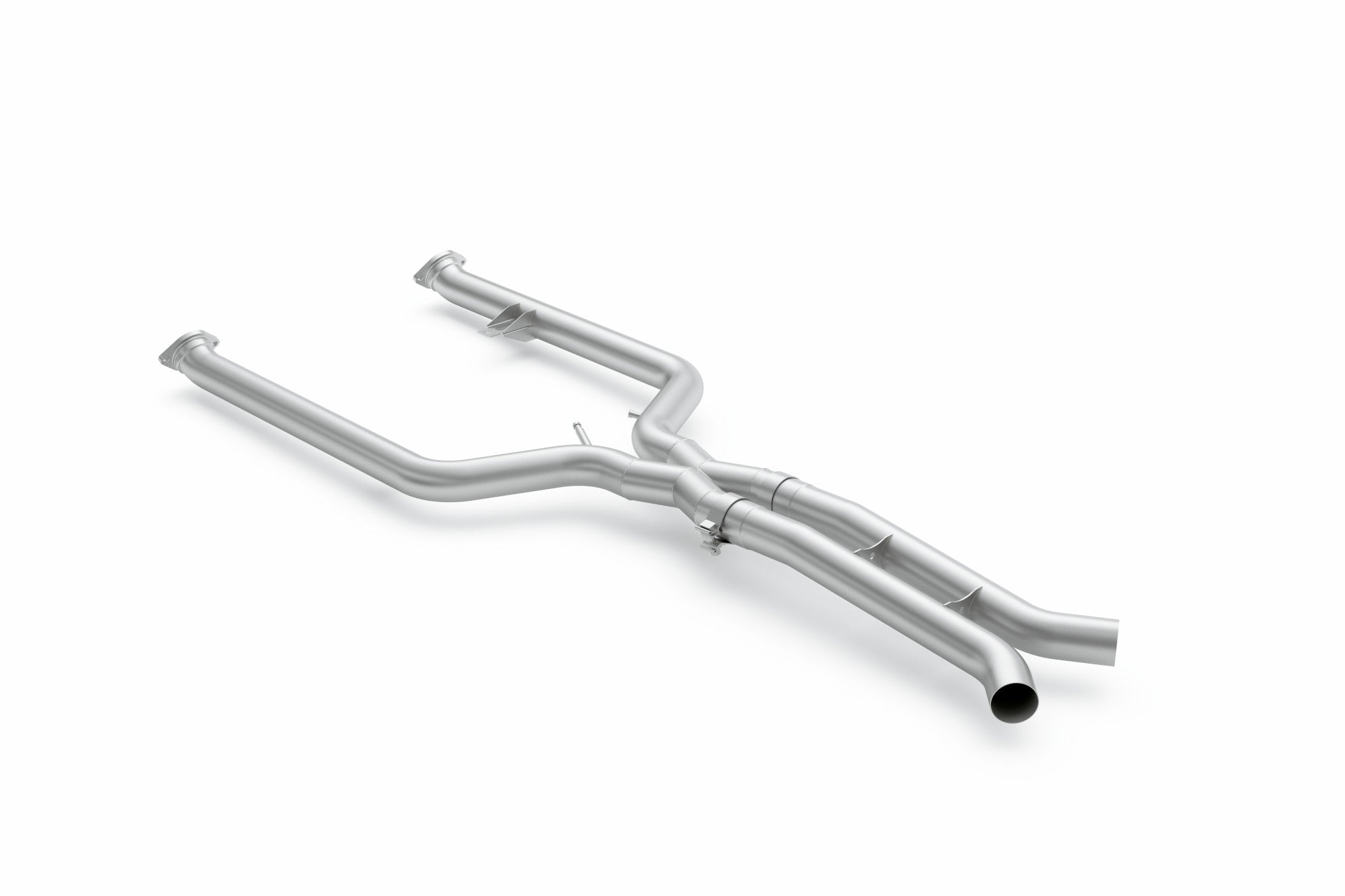 Eisenmann Non - Resonated Center Pipe with X - Pipe Center Pipe - BMW G87 M2 - Evolve Automotive